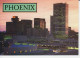 City Lights  Sunsets  Phoenix  Arizona USA Large Postcard 11 Cm X 15 Cm Aerial View Tower Building - Phoenix