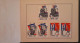 SD)RUSSIA, FOLDER WITH BELLS, FLAGS, WEAPONS, SOLDIERS, HORSES, CRANE. MINT. - Collections