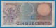 ITALIA 500 LIRE 20.12.1976 # P20 345976 P# 95 Mercury - 500 Liras