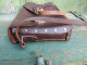 Delcampe - Ancienne Sacoche SNCF Cuir  / Train Ouvrier Contrôleur - Outils Anciens