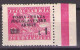 1947 ISTRIA E LITORALE SLOVENO,AMMINISTRAZIONE MILITARE JUGOSLAVA  ,Sass. 67  MNH**VF - Occ. Yougoslave: Littoral Slovène