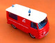 Voiture Miniature Peugeot J9 Fourgon Secours D' Urgence Aux Asphyxiés Et Blessés (1987)    E - Solido