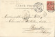 FRANCE - VARIETY &  CURIOSITY - 75 - A3 DEPARTURE CDSs "PARIS DEPART"  ON PC - HOUR MISSING IN DATE BLOCK - 1902 - Briefe U. Dokumente