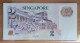 Singapore 2 Dollars 2013 UNC Polymer - Singapur