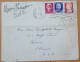 ITALY 1945, WORLD WAR I COVER USER TO USA, SURCHARGE & OVPTD P.M. MILITARY  CENSORSHIP ROUTED THRU CIVIL MAILS. - Oblitérés