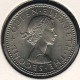 Rhodesien + Njassaland, 1 Shilling 1957, UNC! - Rhodesia
