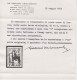 OCCUPAZIONI ITACA 1941 POSTA AEREA 10 D. N.6 "O" MINUSCOLA USATO CERT. RARITA' - Cefalonia & Itaca