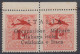 CEFALONIA E ITACA 1941 POSTA AEREA 1 SU 2 + 1 SU 2 G.I MNH** CERT. PLURIFIRMATO - Cefalonia & Itaca