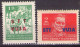 ITALIA - Trieste-Zona B - 1949 Mi 13,14 MH* - Nuovi