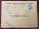 TURKEY,TURKEI,TURQUIE ,TURKIYE CUMHURIYETI  ZIRAAT BANKASI ,KASTAMONU  TO TASKOPRU ,1958 ,COVER - Covers & Documents