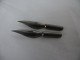 Vintage 2 Dip Pen Steel Nibs STELLA BIRMINGHAM TYPE STEEL PEN 0934 #1796 - Schreibgerät