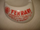 O15 / Rare Cendrier Des Boissons Ferrari - Porcelaine " Laveno "  Italie - Asbakken