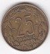 A.E.F. Cameroun, 25 Francs 1958, En Bronze Aluminium. KM# 12 - Französisch-Äquatorialafrika