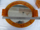 Delcampe - Beautiful Vintage 60s Lava Flow Bath Mirror Yellow Amber Color #1845 - Spiegels