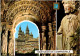 24-9-2023 (2 U 5) Spain - Santiago De Compostella (2 Postcards) - Eglises Et Cathédrales