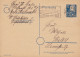 Alliierte Besetzung Soviet Zone Postal Stationery Ganzsache Friedrich Engels M 301 / C 1633 Slogan HALLE Saale 1950 - Postal  Stationery