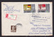 Hungary: Registered Cover To Germany, 1979, 3 Stamps, Olympics Moscow, Customs Cancel No Tax (discolouring) - Covers & Documents