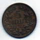 GERMAN EAST AFRICA, 5 Heller, Bronze, Year 1908, KM # 11 - German East Africa