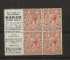 1924 MH Great Britain SG 420d Booklet Pane - Neufs