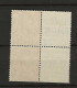 1924 MH Great Britain SG 420d Part Booklet Pane With Adverticement Labels - Ongebruikt