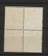 1929 MH Great Britain SG 436b Part Booklet Pane With Adverticement Labels - Ungebraucht