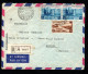 Somalia AFIS, POSTA VIAGGIATA 1956, MOGADISCIO PER SANREMO (IM) - Somalië (AFIS)