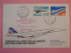 DB18  FRANCE BELLE LETTRE FIRST FLIGHT  1976 1ER VOL CONCORDE   PARIS RIO BRESIL  +++ - First Flight Covers