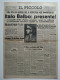 IL PICCOLO - GIORNALE Domenica 30 Giugno 1940 XVIII - MORTE ITALO BALBO -  2^ GUERRA - Weltkrieg 1939-45