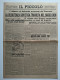 IL PICCOLO - GIORNALE Mercoledì 29  Luglio 1942 XX - SOVIETICI TRAVOLTI NEL BASSO DON - 2^ GUERRA - Guerra 1939-45