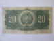 Bolivia 20 Bolivianos 1928 Banknote See Pictures - Bolivia