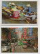 HONG KONG -  Affranchissement Sur 2 Cartes Postales Pour La France - Covers & Documents
