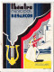 Saison 1935-1936 - Théâtre Municipal De BESANÇON - Programme - Prix 1 Fr. 50  - (Nombreuses Publicités Commerciales) - Europa