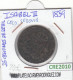 CRE2010 MONEDA ESPAÑA ISABEL II  25 CTS DE REAL 1859 SEGOVIA BC - Autres & Non Classés