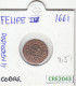 CRE2043 MONEDA ESPAÑA FELIPE IV 4 MARAVEDIS 1661 COBRE MBC - Autres & Non Classés