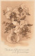 AK Glückwünsche Zum Geburtstage - Vase Mit Blumen - Künstlerkarte - Werbestempel Muttersprache - 1939 (65448) - Geburt