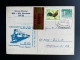 EAST GERMANY DDR 1983 POSTCARD FREITAL TO ZURICH 03-09-1983 OOST DUITSLAND DEUTSCHLAND TRAINS - Cartes Postales - Oblitérées