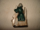 Delcampe - O15 / Lot De 2 Figurine En Porcelaine - Paysane Et Violoniste - XIX ème - Other & Unclassified