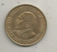 Monnaie, Republic Of KENYA, 1978, Ten, 10 Cents, MZEE JOMO KENYATTA, The First President Of Kenya, 2 Scans - Kenya