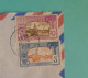 DB18 GUADELOUPE  BELLE LETTRE COMPLETE 1956  PAR AVION POINTE  A PITRE A LYON FRANCE + ++AFF. PLAISANT+++++ - Storia Postale