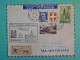 DB19 FRANCE BELLE LETTRE RR RECOM.  ++++ 1950 IER VOL PARIS A MONREAL CANADA  +++AFF.PLAISANT+++++ - Erst- U. Sonderflugbriefe