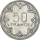 Monnaie, États De L'Afrique Centrale, 50 Francs, 1977 - República Centroafricana