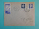 DB19 FRANCE BELLE LETTRE RR +++ 1948 MEETING AVIATION  DE DAX    +++AFF. PLAISANT+++++ - 1927-1959 Lettres & Documents