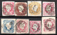 1825. PORTUGAL 32 CLASSIC STAMPS LOT, SOME NICE POSTMARKS. SOME WITH FAULTS. 9 SCANS - Lotes & Colecciones