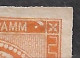 Plateflaw 10F18 On GREECE 1880-86 LHH Athens Issue On Cream Paper 10 L Yellow Orange Vl. 70 MNG - Variétés Et Curiosités