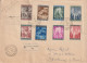 1950 - VATICAN - ENVELOPPE RECOMMANDEE => STRASBOURG ANNO SANTO - Storia Postale
