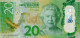 NEW ZEALAND - 2016 20 Dollars UNC - Nouvelle-Zélande