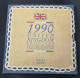 UNITED KINGDOM 1990 GREAT BRITAIN BU SET – ORIGINAL - GRAN BRETAÑA GB - Nieuwe Sets & Proefsets