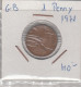 GRAN BRETAÑA - 1 PENIQUE DE COBRE DE 1971 - 1 Penny & 1 New Penny