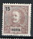 Portugal Horta Açores 1897 "D Carlos I" Condition MNG #16 - Horta