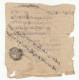 Nepal? Old Document Wiht Seal PT230920 - Népal